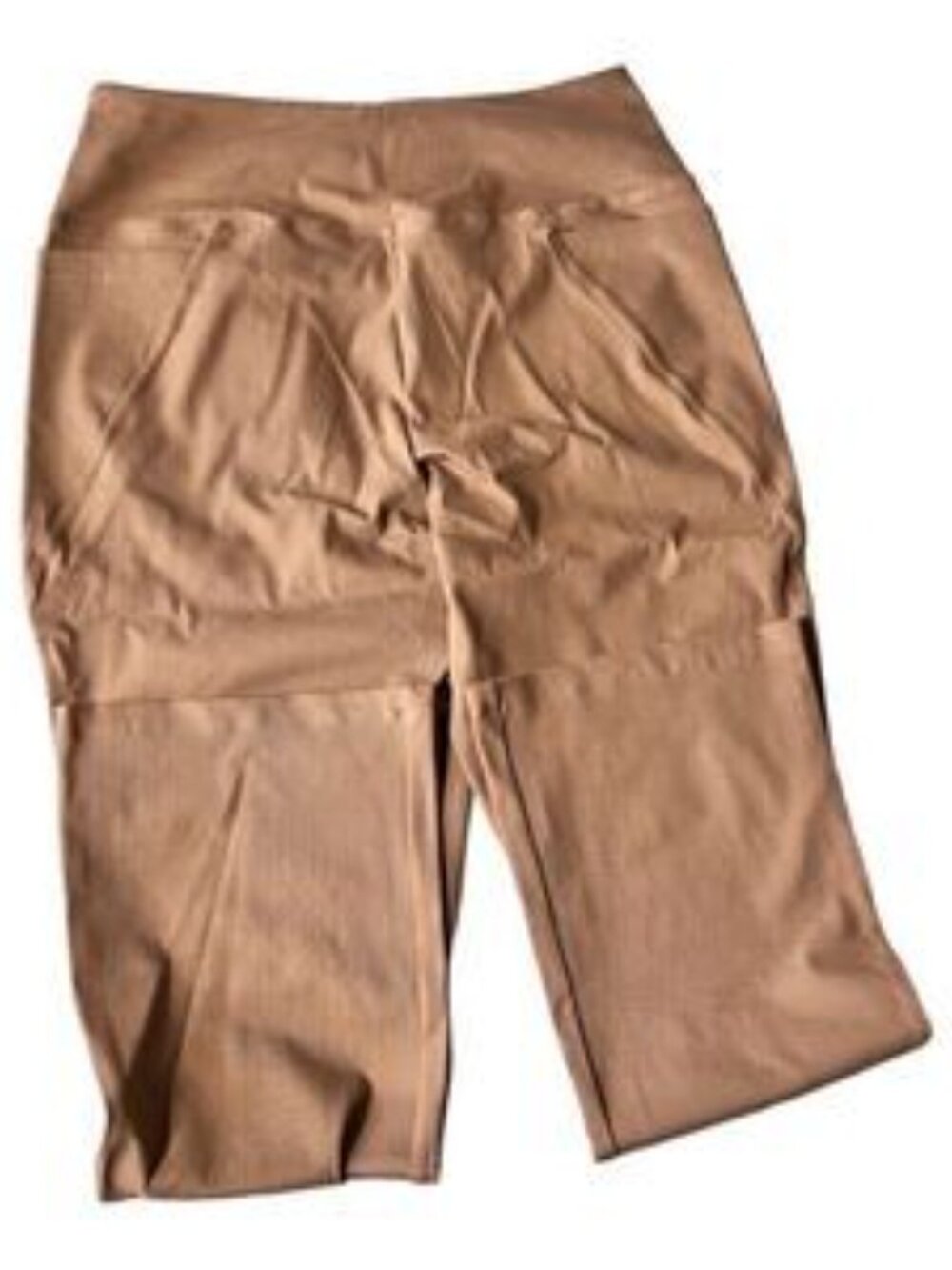 Women with Control Petite Prime Stretch Demin Petite Flair Pants - Picture 6 of 8
